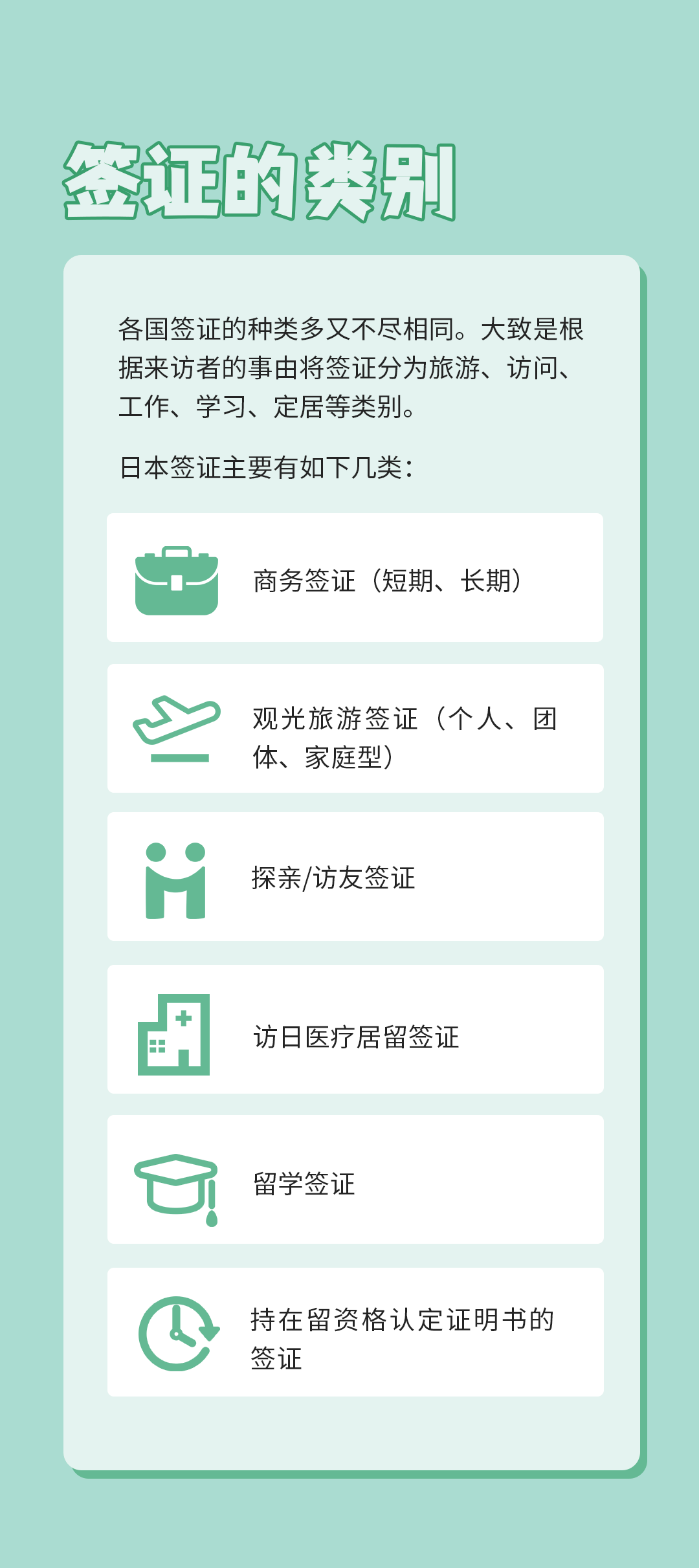簽證？在留？一句話(huà)就明白了(圖4)